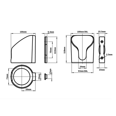 71-300-3 MODULAR SOLUTIONS PROFILE<BR>30 SERIES TOOL SLIDE THAT WORKS IN 45X19 OR 45X32 PROFILE